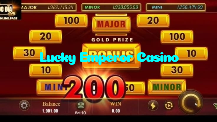 available types of Lucky Emperor Casino bet including pre-match live express and system bets